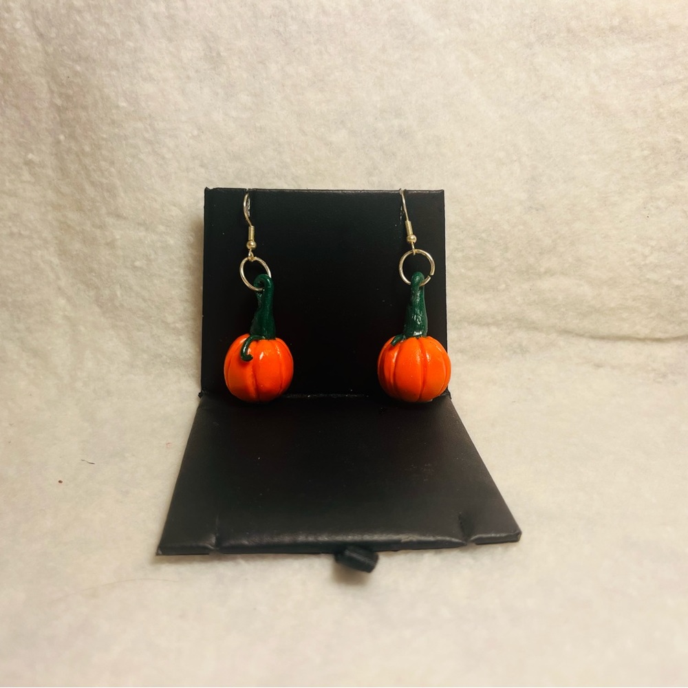 Pumpkin Earrings